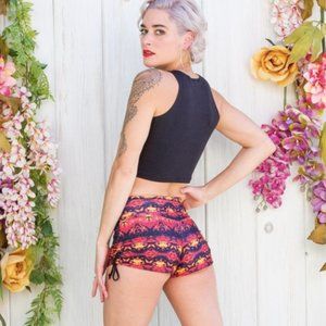 Fire Cinch Shorts - Warrior Within Designs